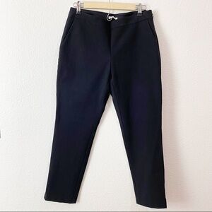 Eileen Fisher- Women’s Black Capris with Side Zip Closure Size L